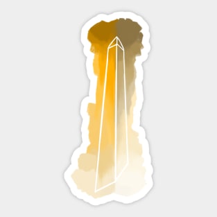 Obelisk Sticker